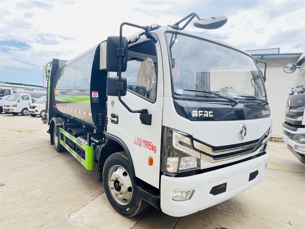10方壓縮垃圾車新款做工 旺龍東風多利卡D7